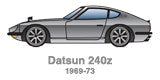Front Mount Intercooler Kit for Datsun (S30) 240Z 260Z 280Z with turbocharged engine swaps