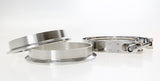 V-Band Clamp Set Stainless Steel (self aligning)