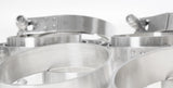 V-Band Clamp Set Stainless Steel (self aligning)
