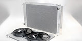 Aluminum Radiator Kit for Fox Body Ford/Mercury 5.0L Single Cam