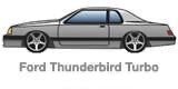 Front Mount Intercooler Kit for Ford Thunderbird Turbo Coupe