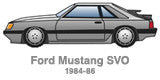 Front Mount Intercooler Kit for Mustang SVO